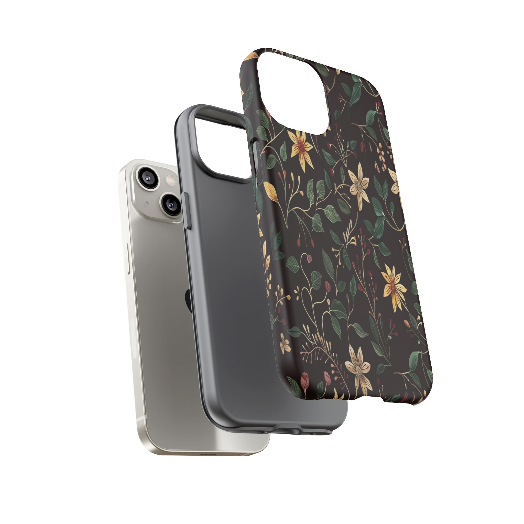 Dark Vintage Floral Case
