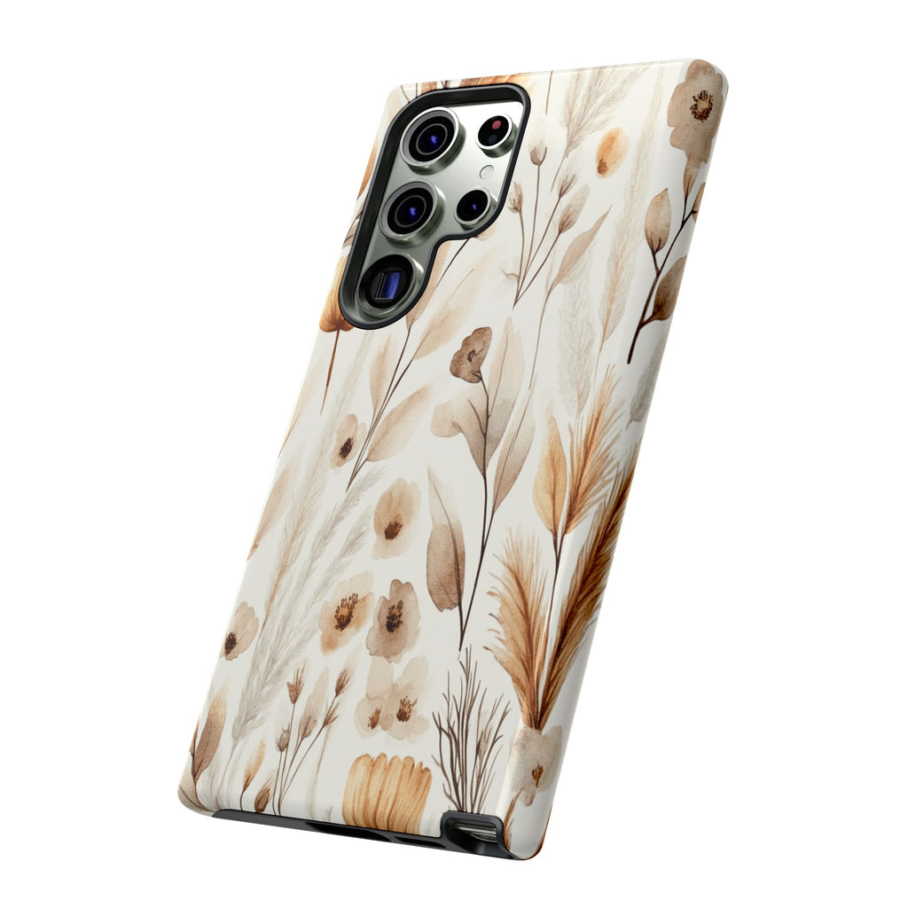 Dried Flowers Watercolor Case