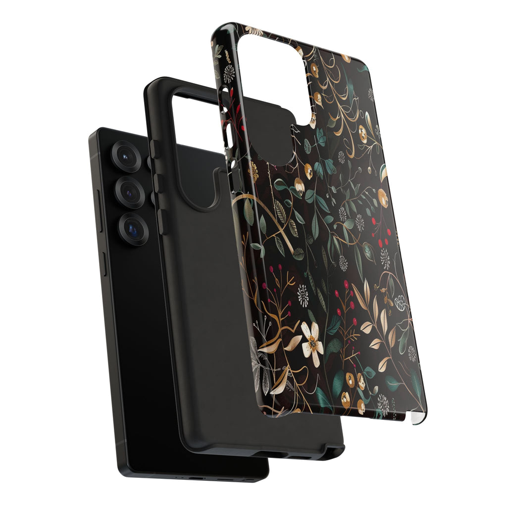 Dark Leafy Case
