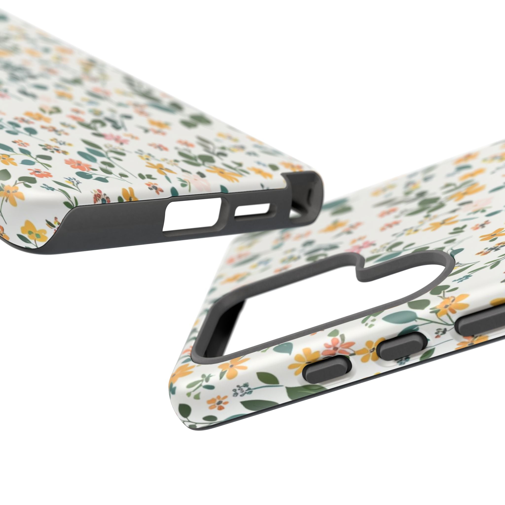 Pastel Leaves and Flowers Case