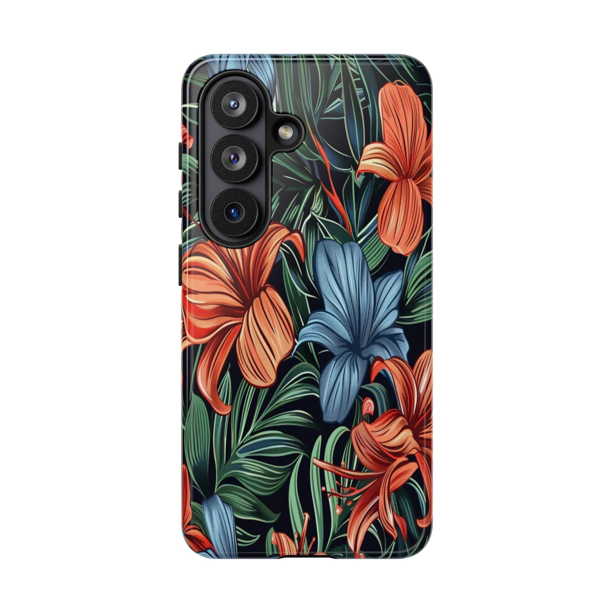 Tropical Red and Blue