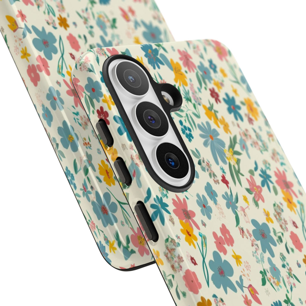 Pastel Yellow Green and Blue Case