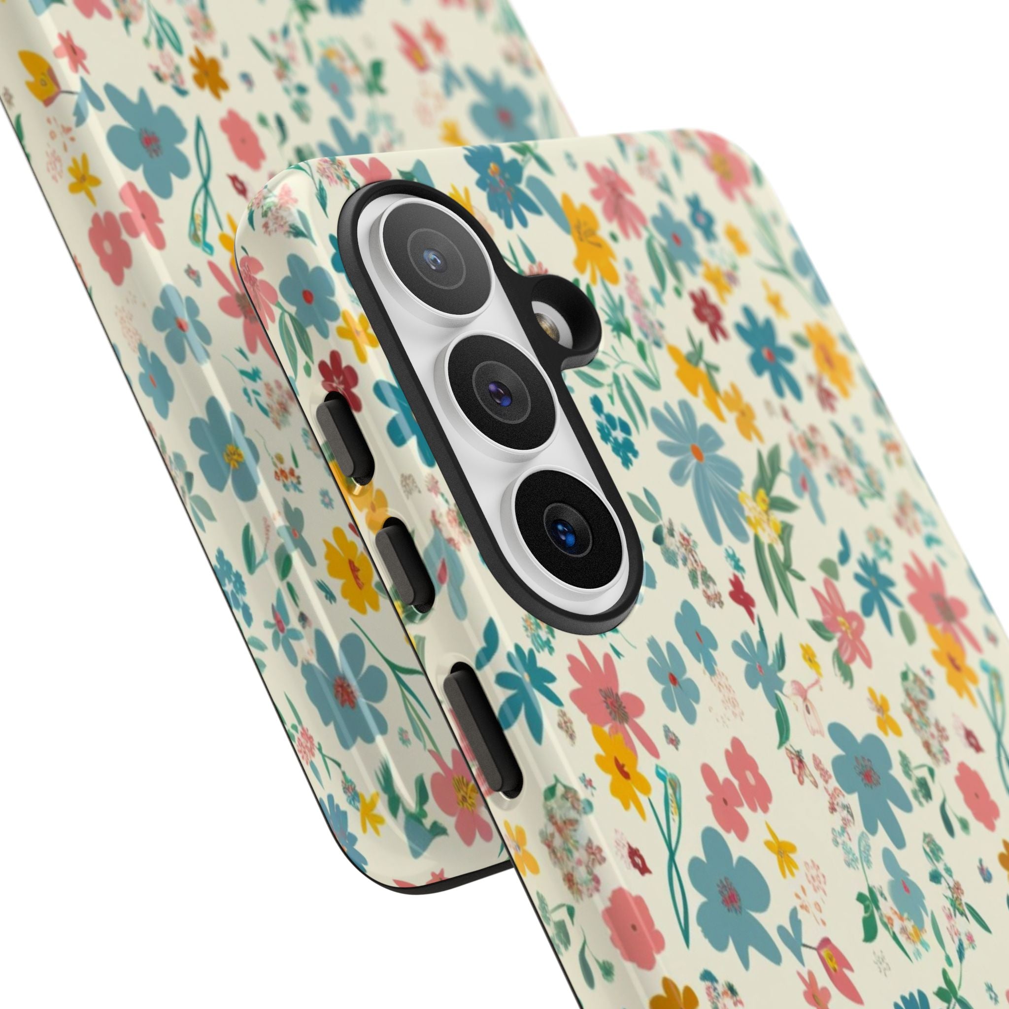 Pastel Yellow Green and Blue Case