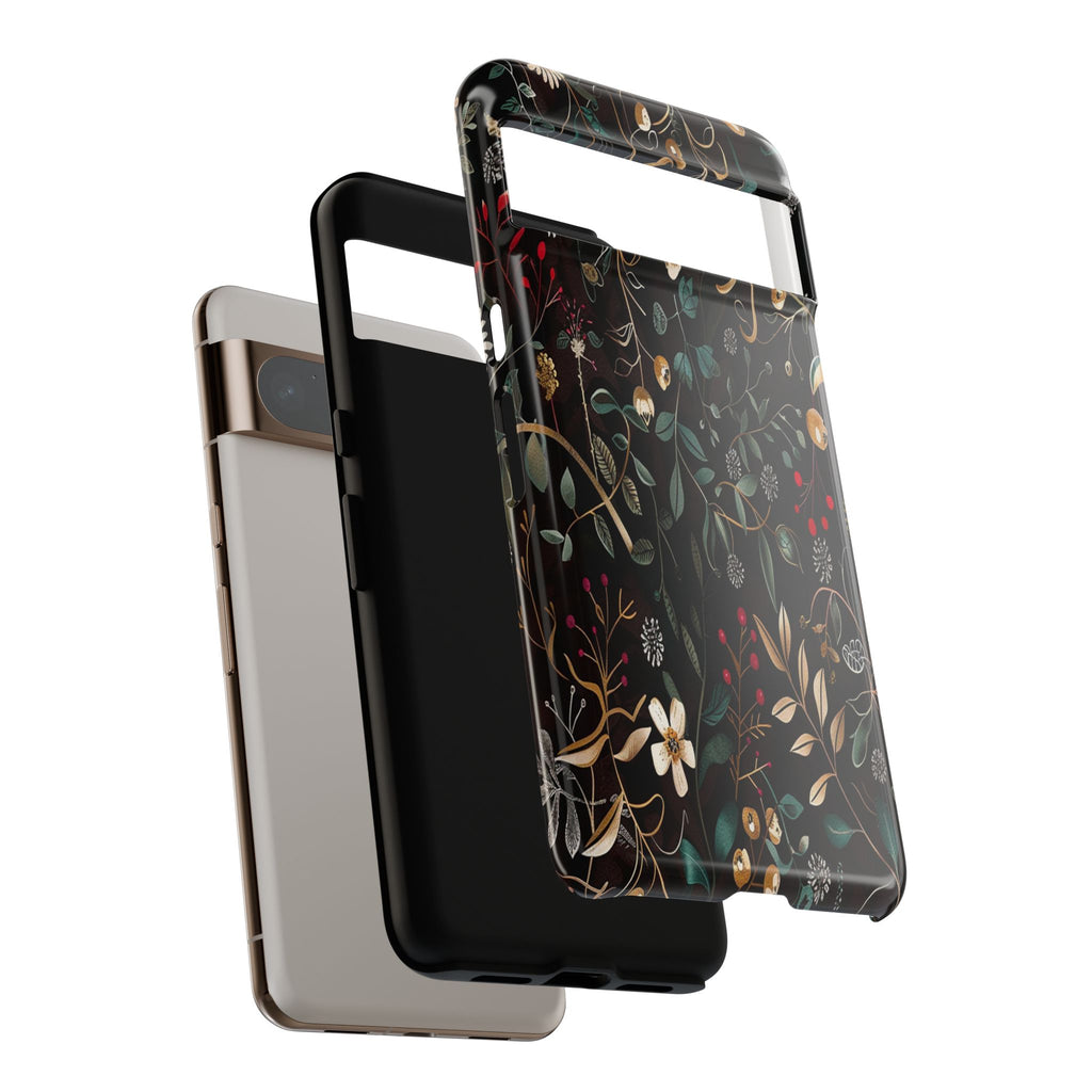 Dark Leafy Case