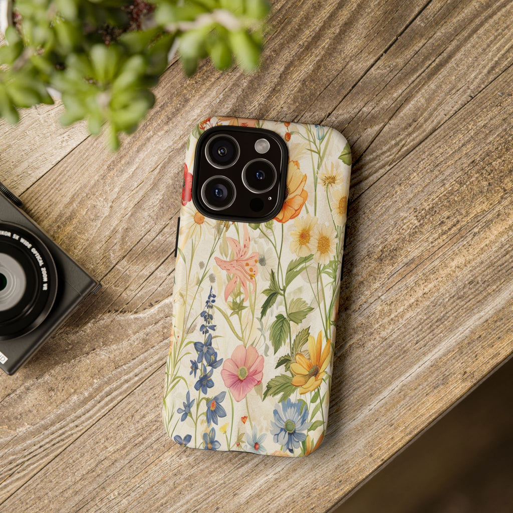Vintage Wildflower Garden Case