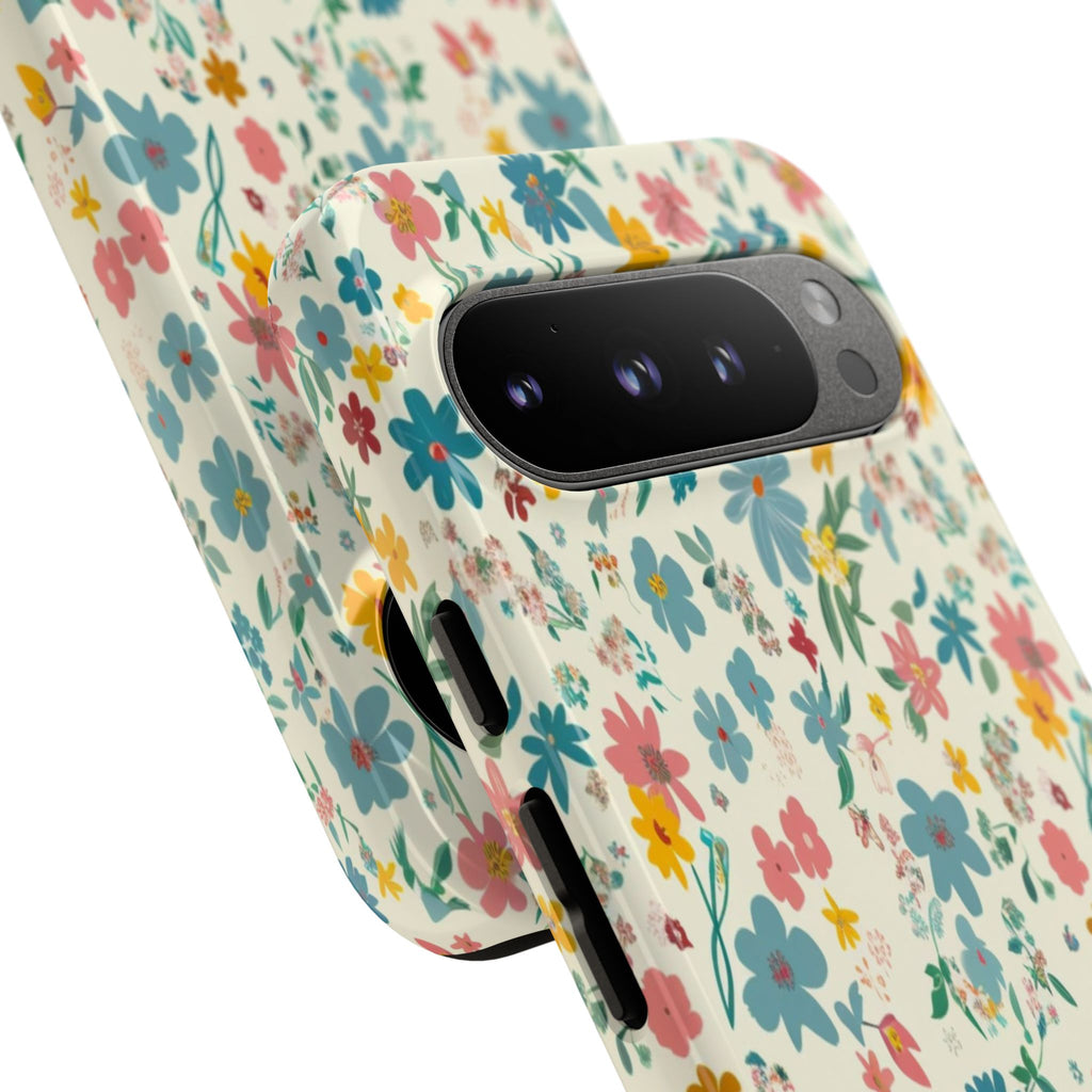 Pastel Yellow Green and Blue Case