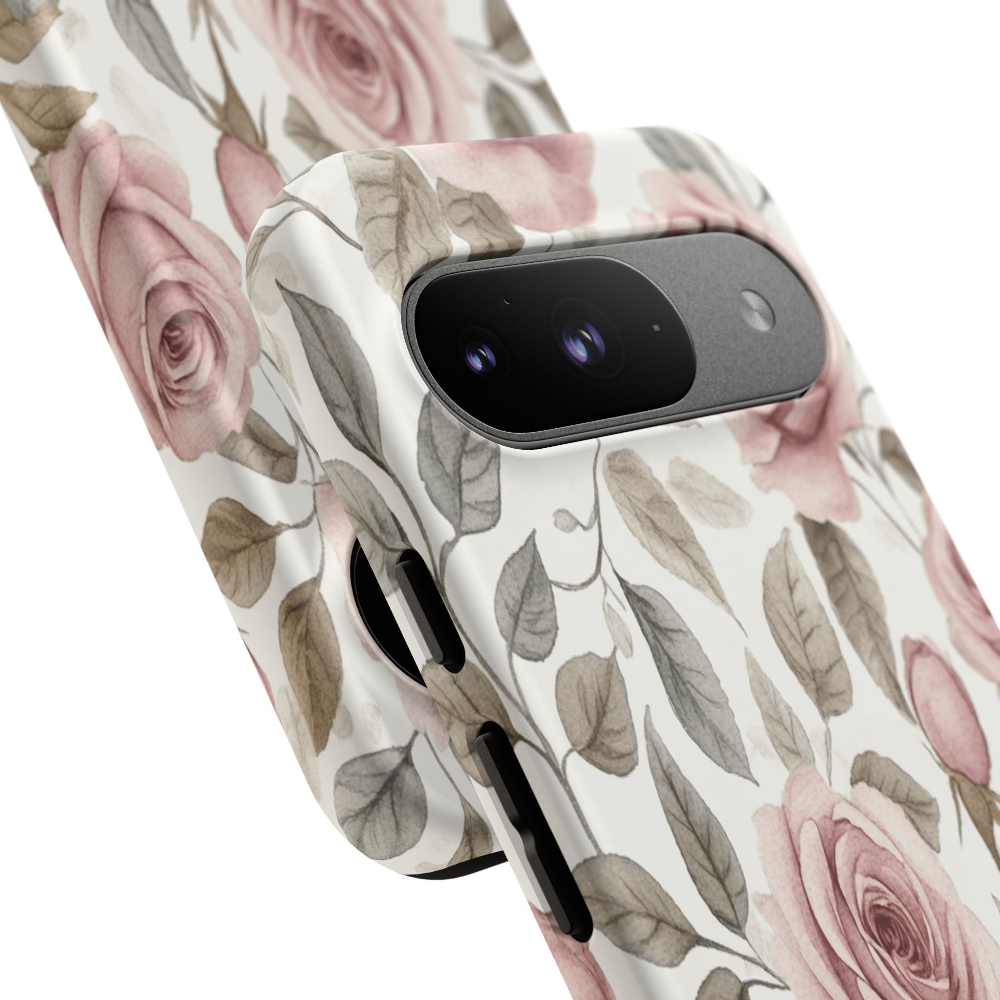 Elegant Watercolor Rose Case