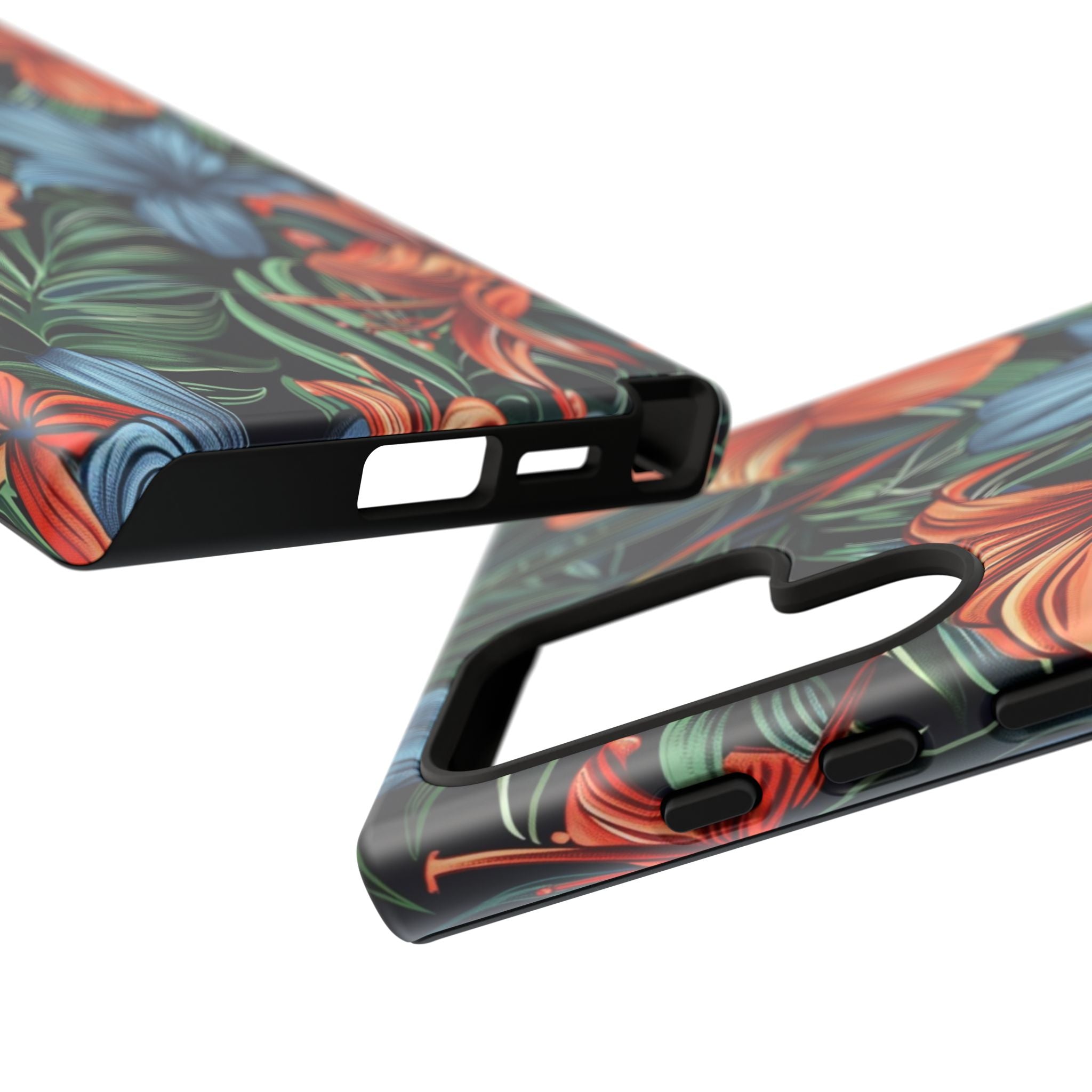 Tropical Red and Blue Case