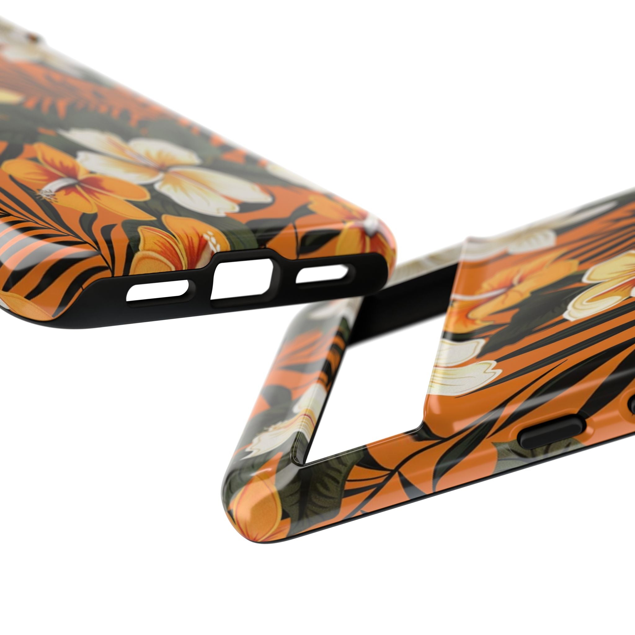 Vibrant Orange Tropical Case