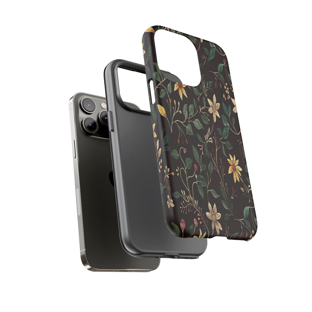 Dark Vintage Floral Case