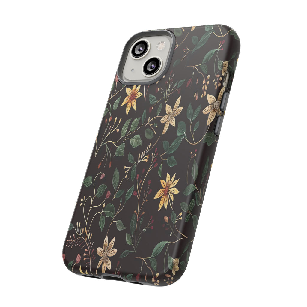 Dark Vintage Floral Case