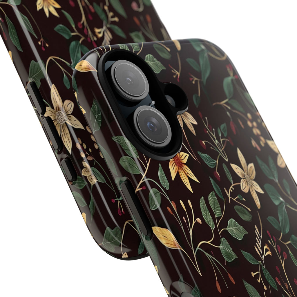 Dark Vintage Floral Case