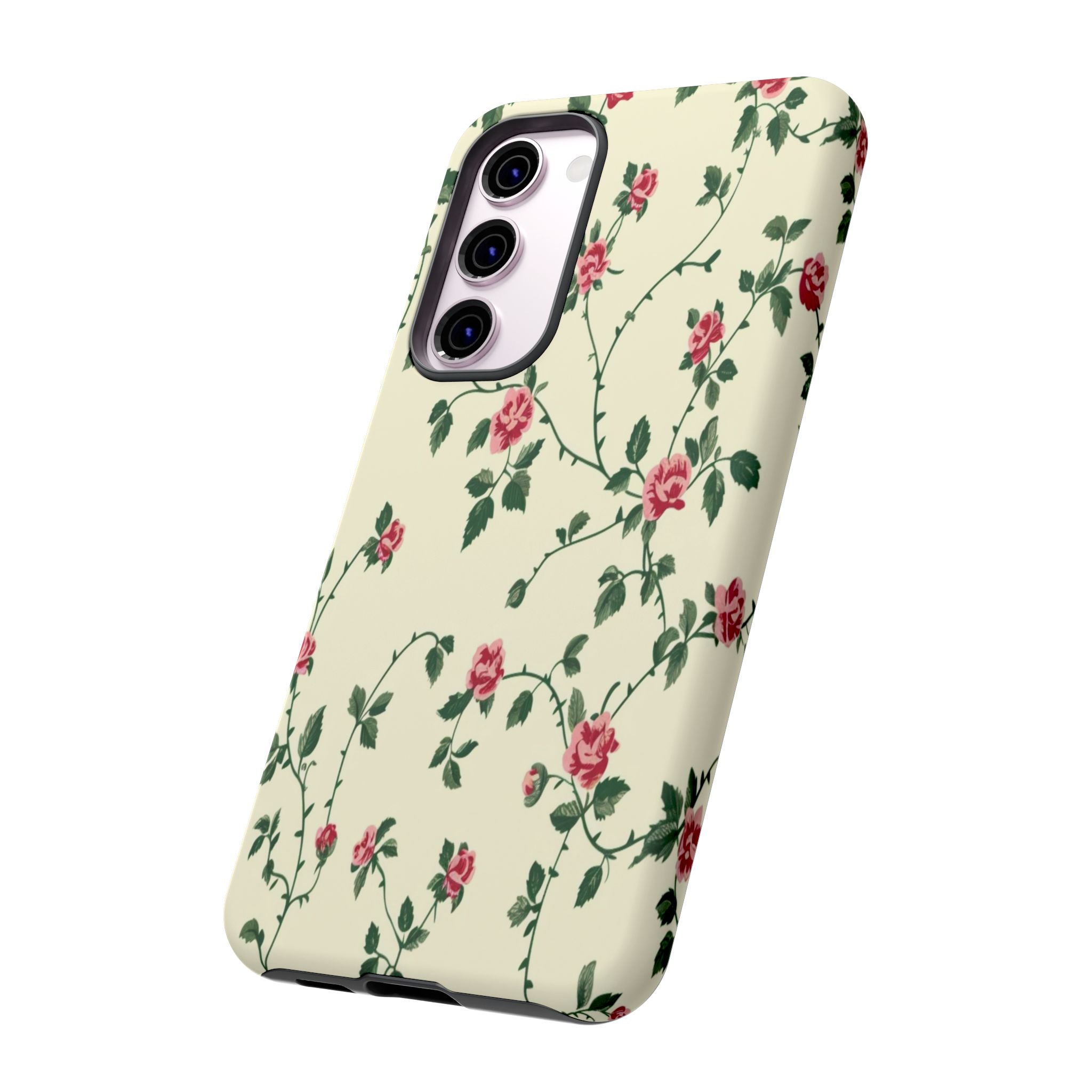 Elegant Pink Victorian Roses Case
