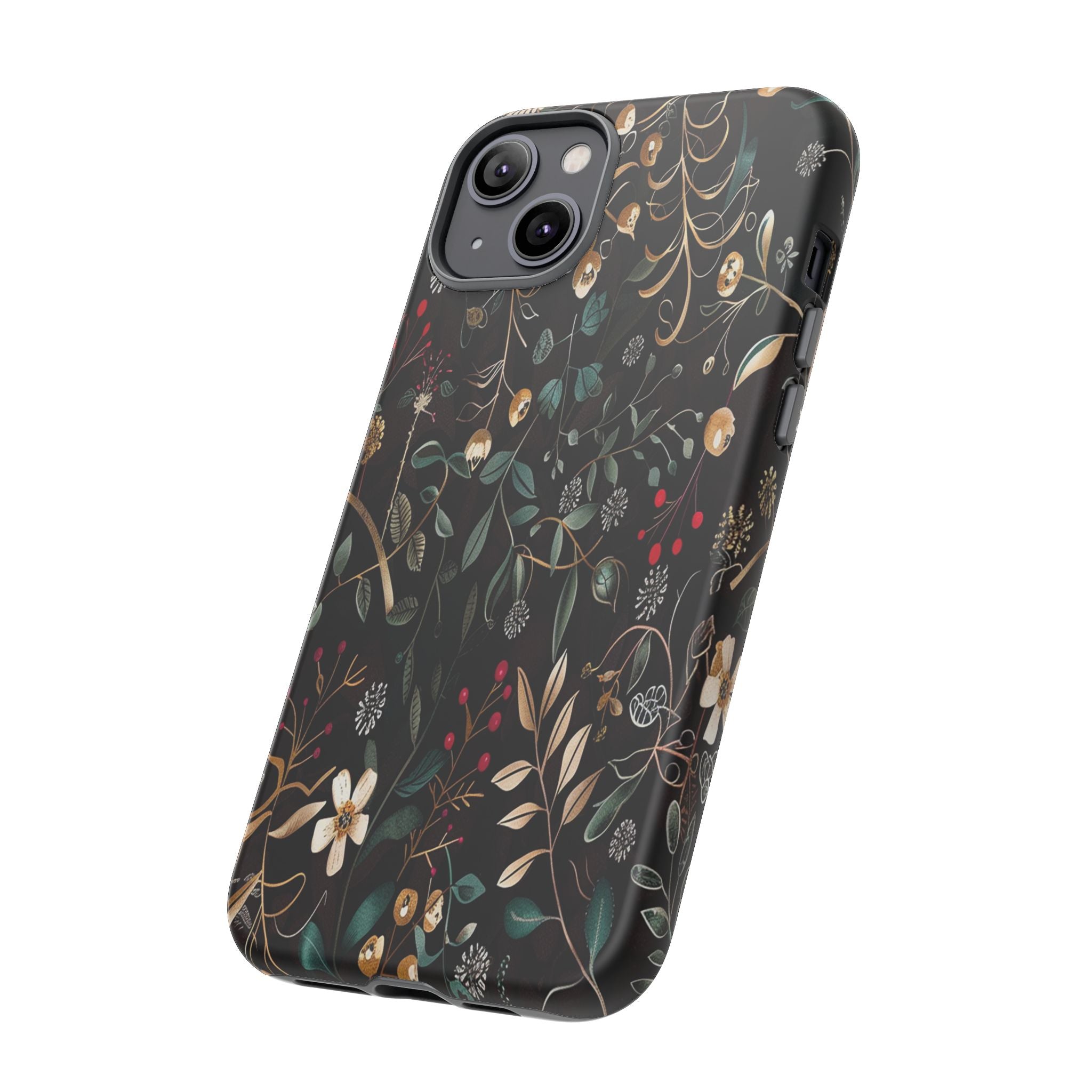 Dark Leafy Case