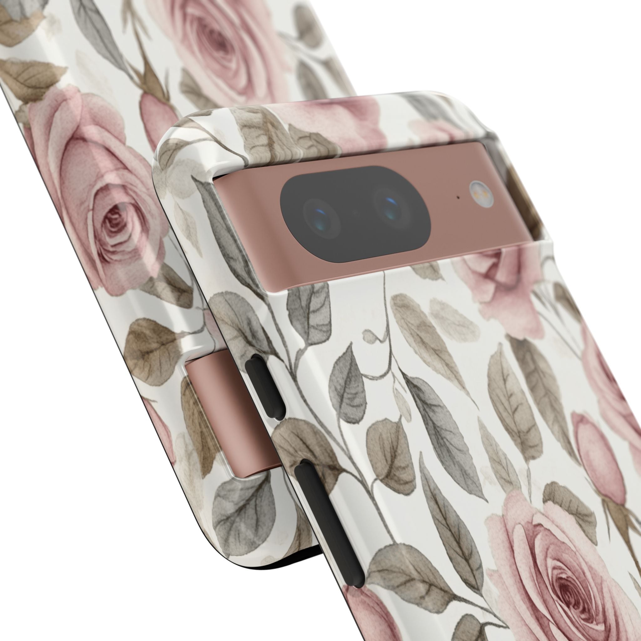 Elegant Watercolor Rose Case