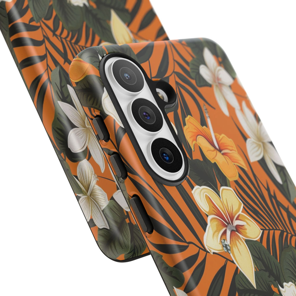 Vibrant Orange Tropical Case