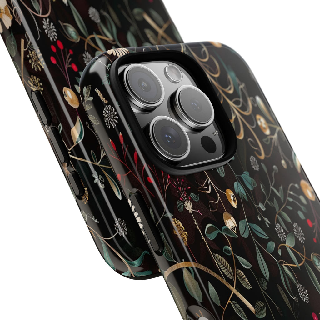 Dark Leafy Case
