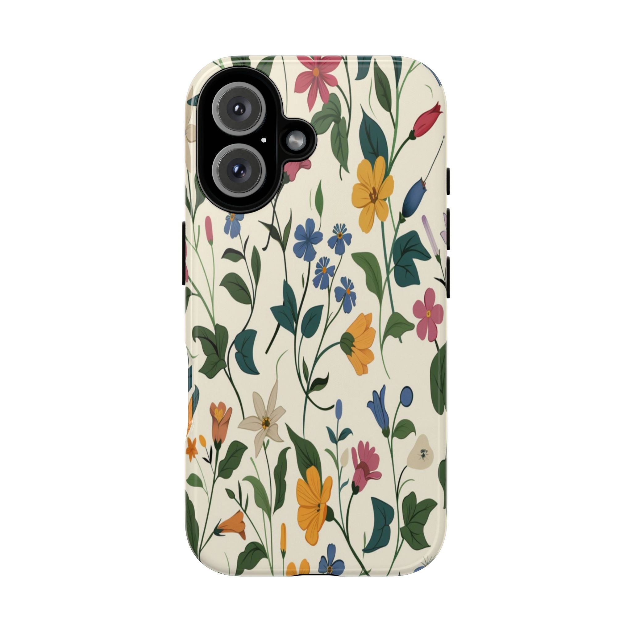 Vibrant Botanical Floral Pattern
