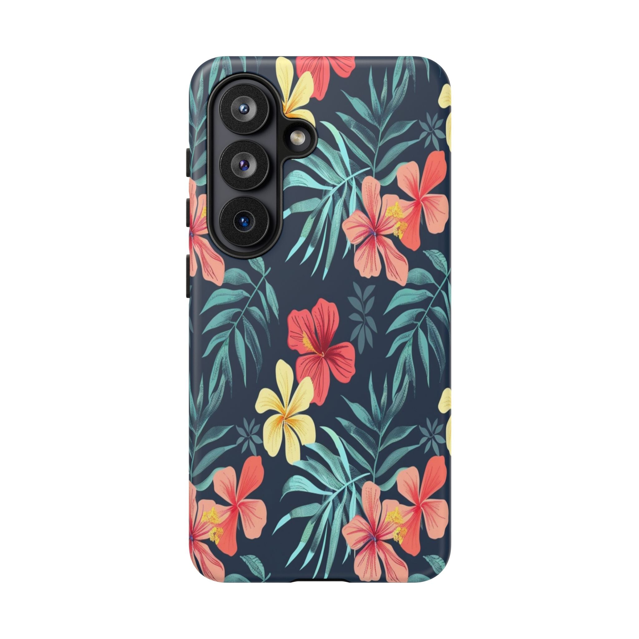 Tropical Hibiscus Navy