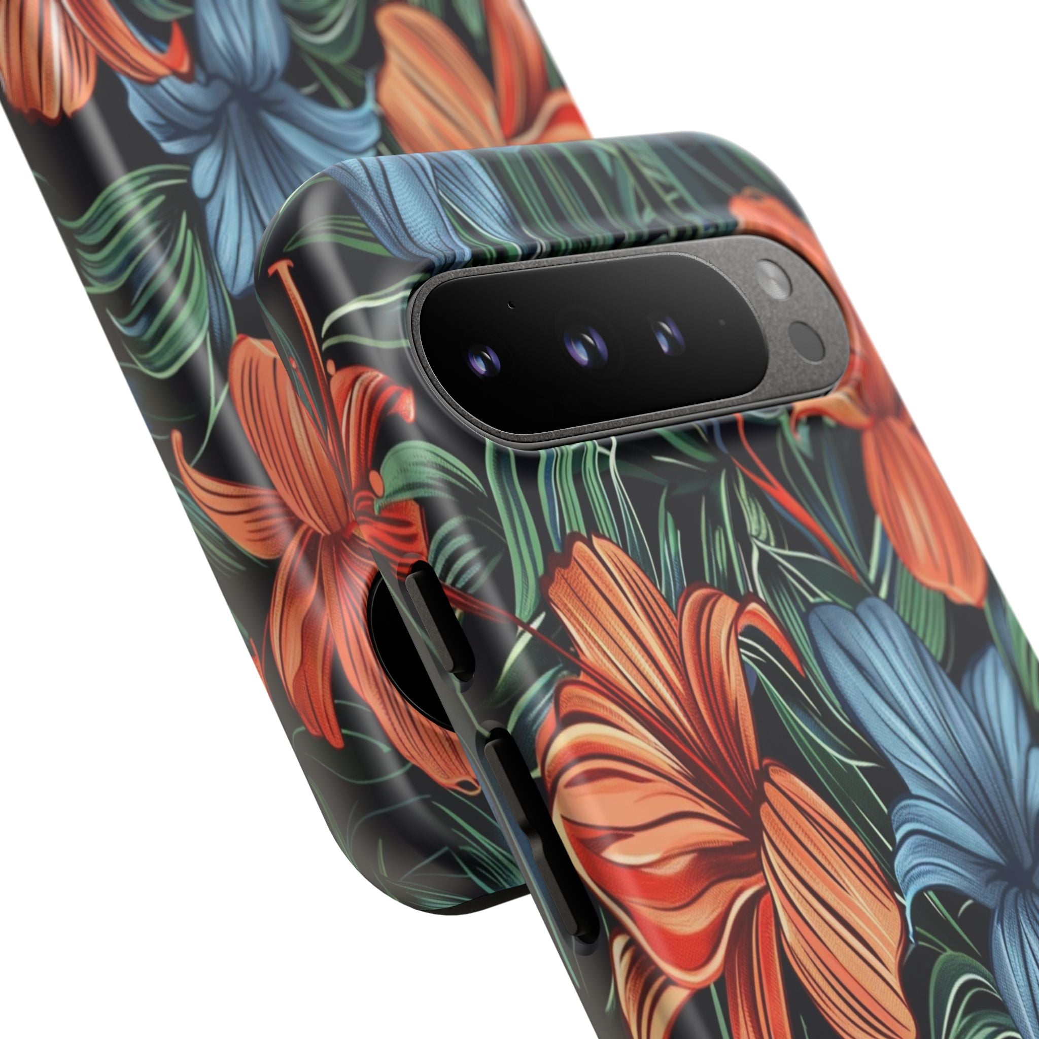 Tropical Red and Blue Case