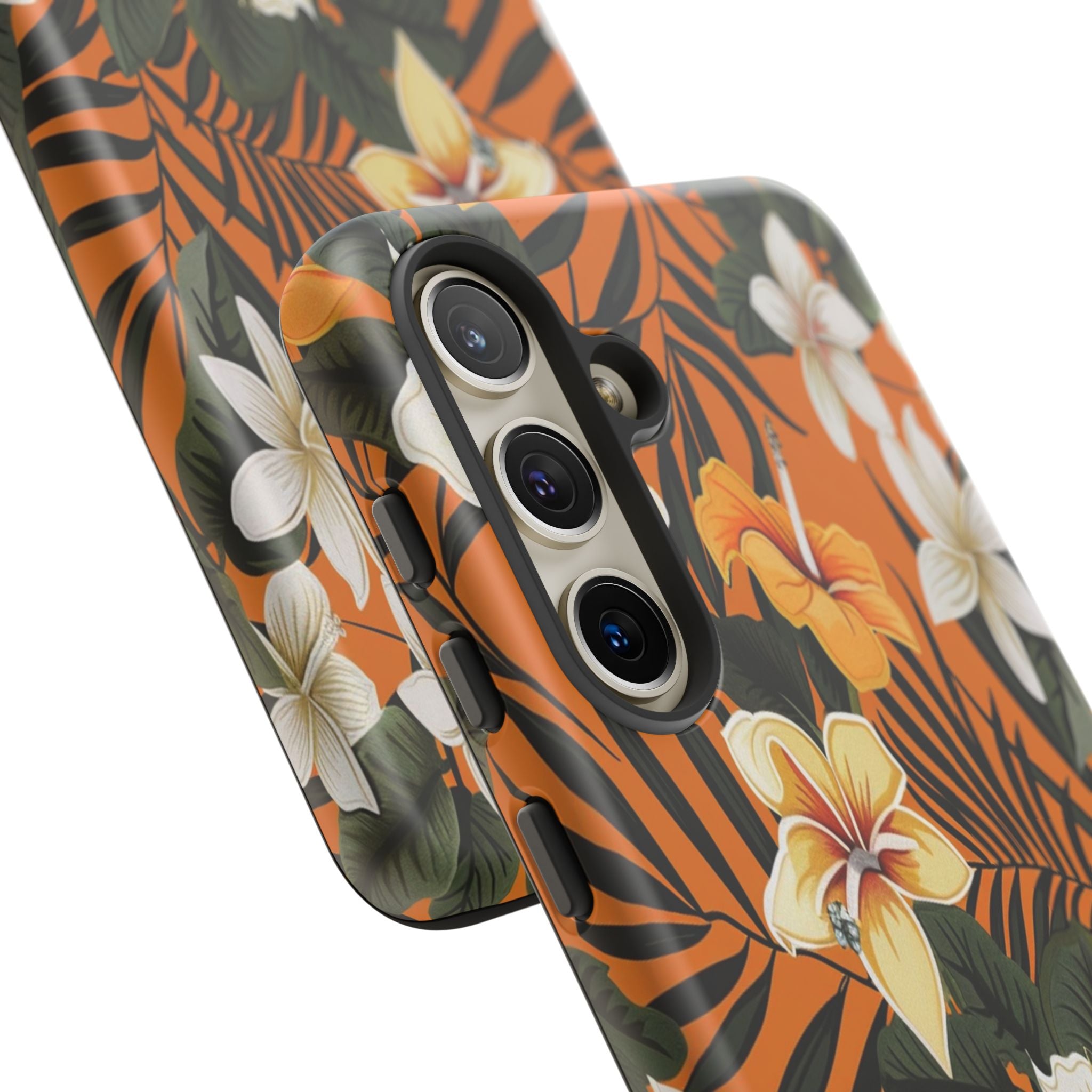 Vibrant Orange Tropical Case