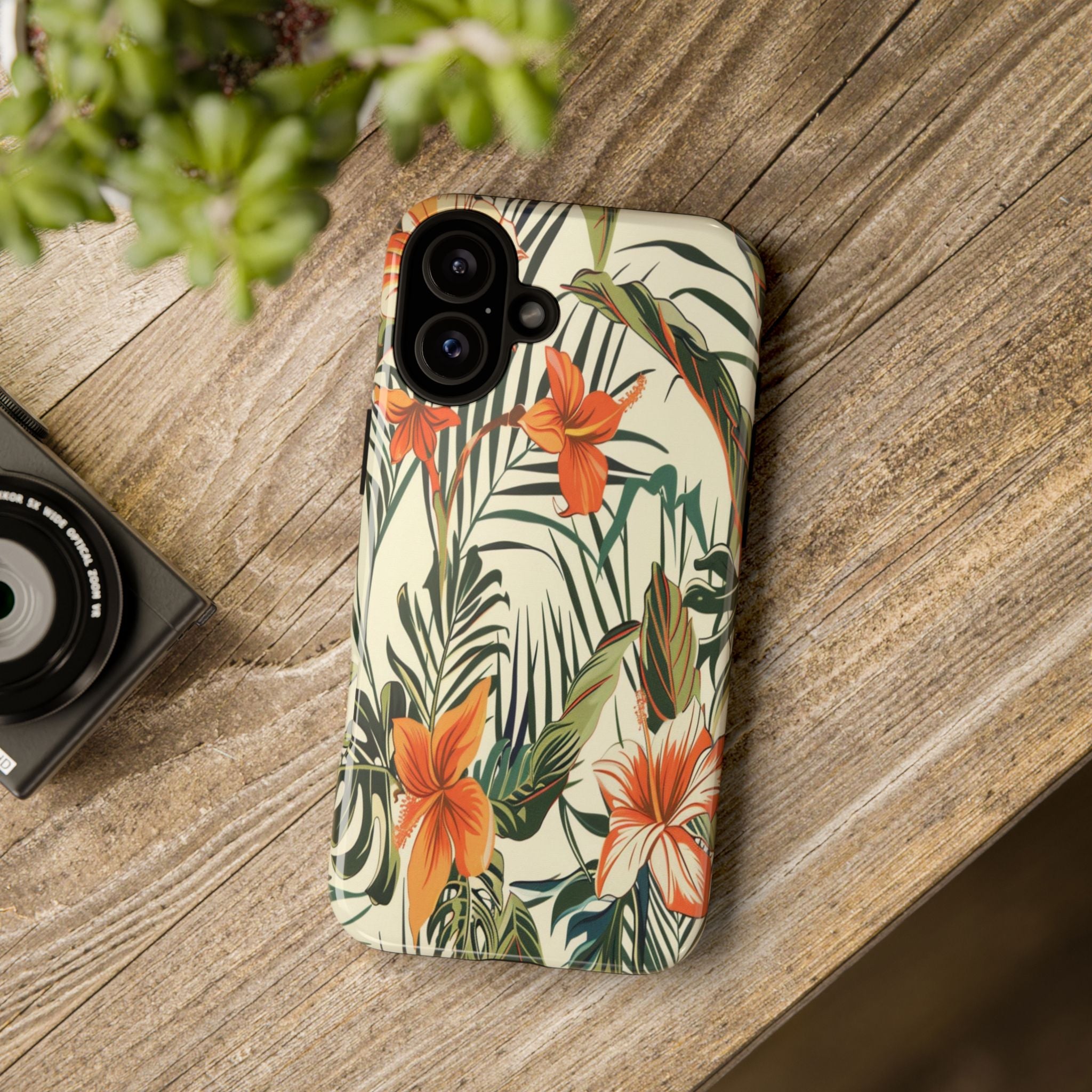 Tropical Hibiscus Garden Case