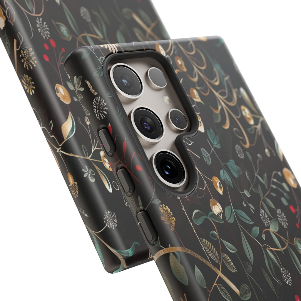 Dark Leafy Case