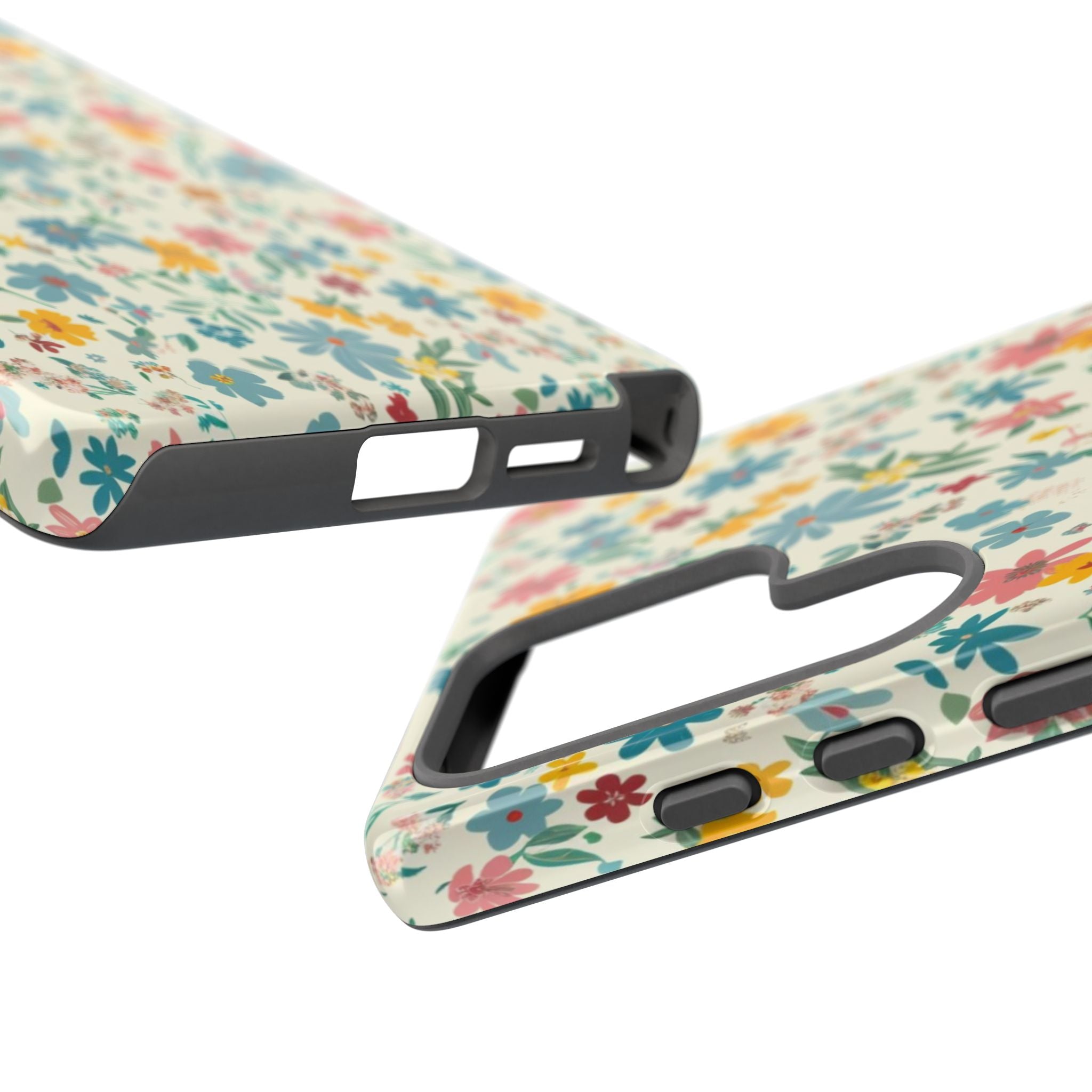 Pastel Yellow Green and Blue Case