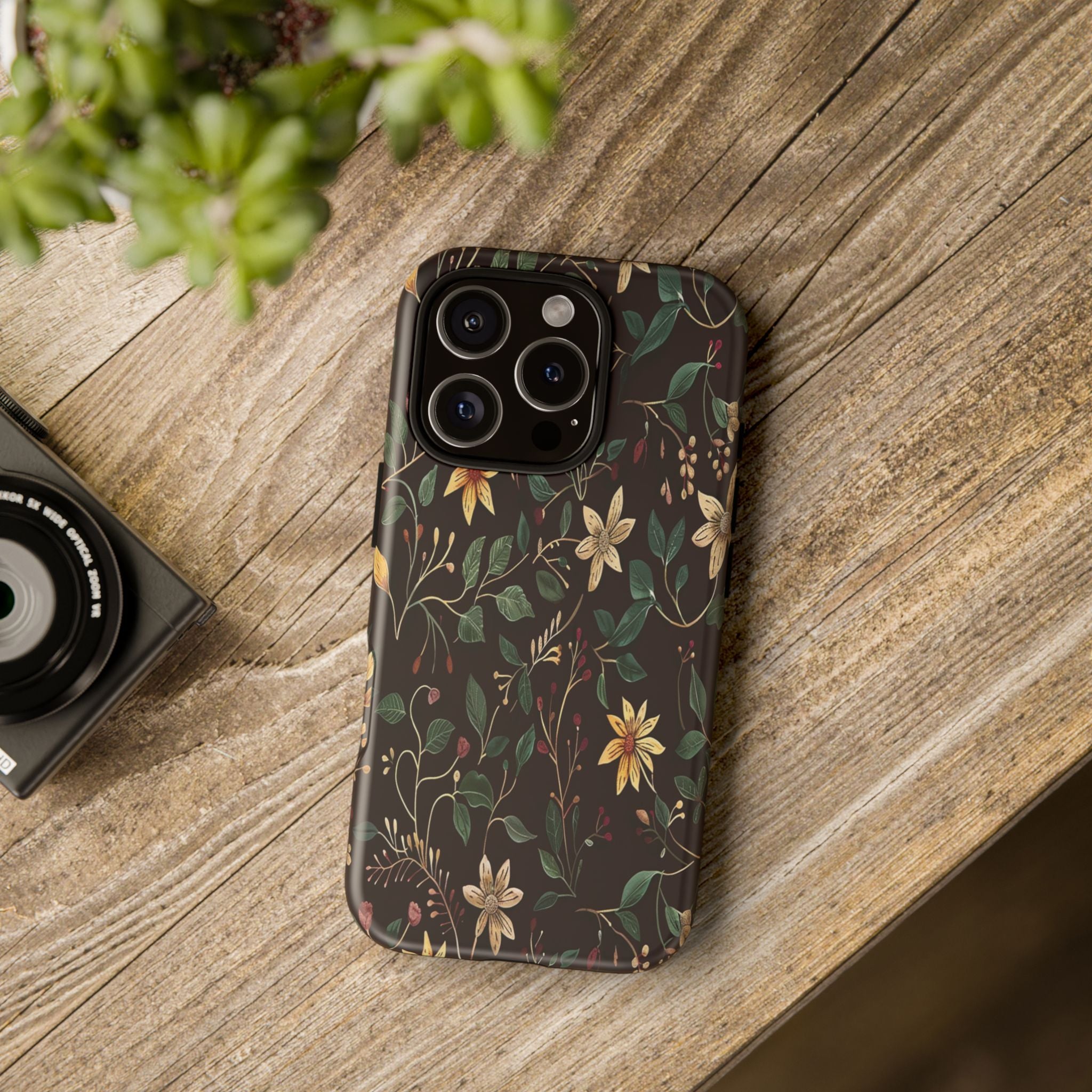 Dark Vintage Floral Case