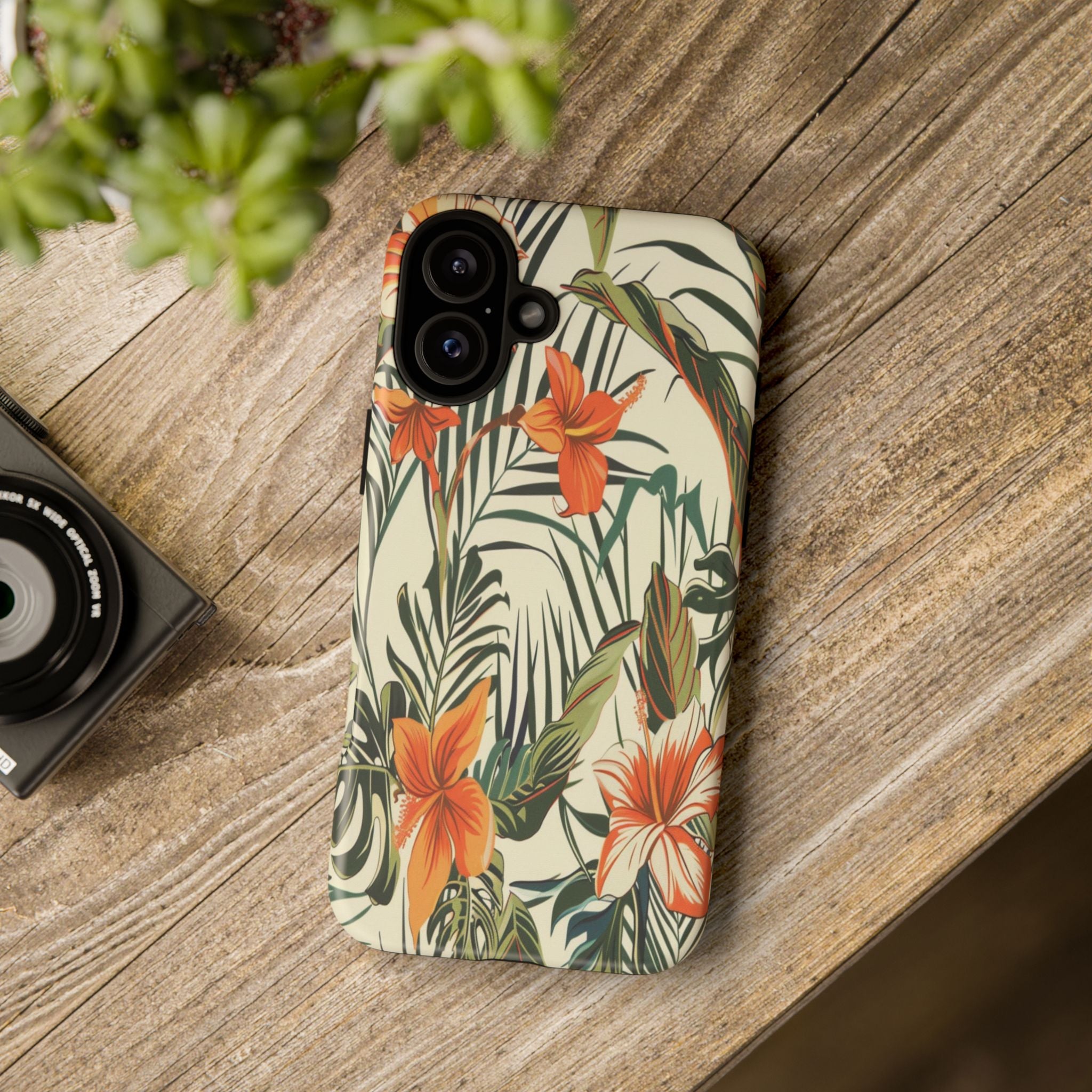 Tropical Hibiscus Garden Case