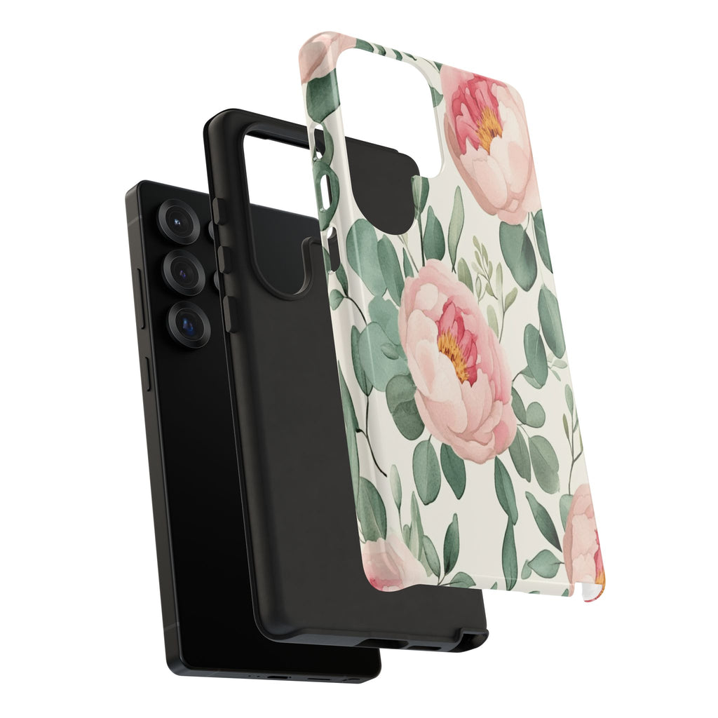 Soft Pink Peonies Case