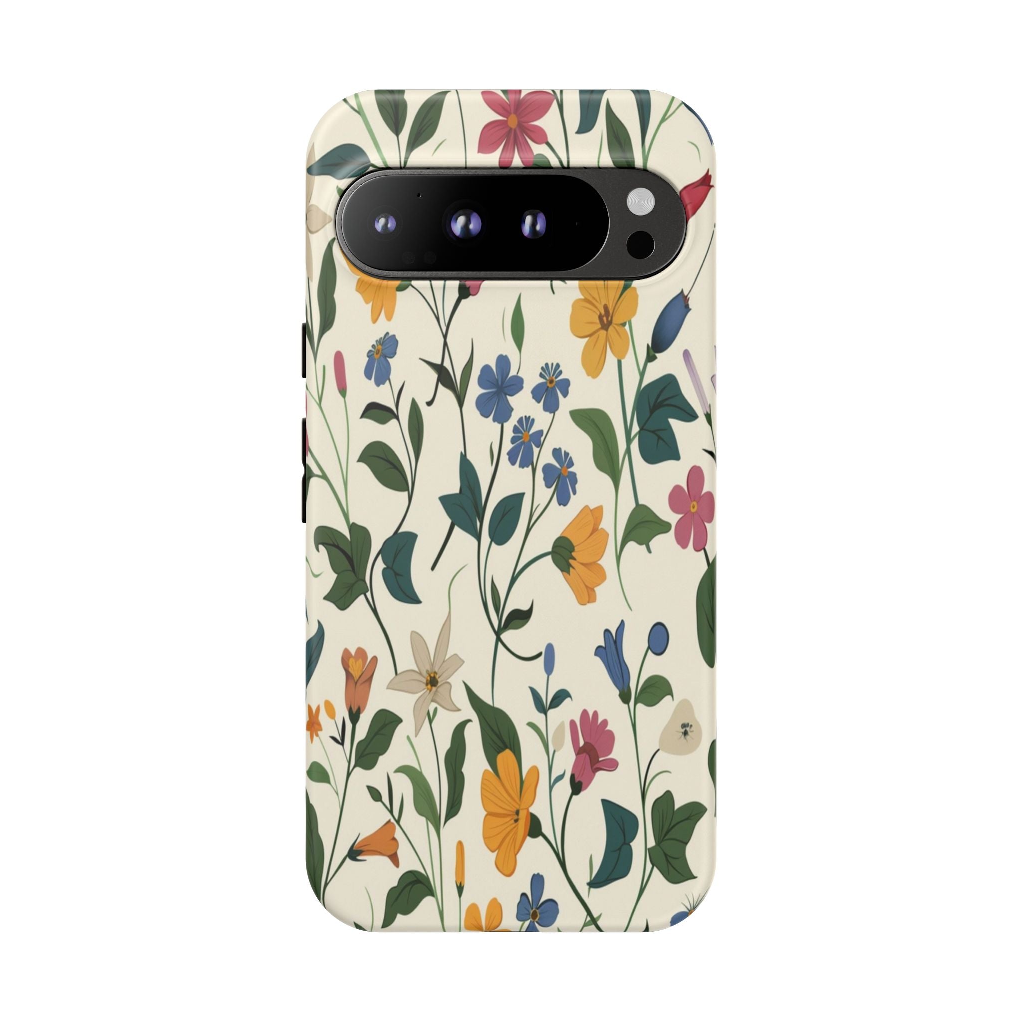 Vibrant Botanical Floral Pattern