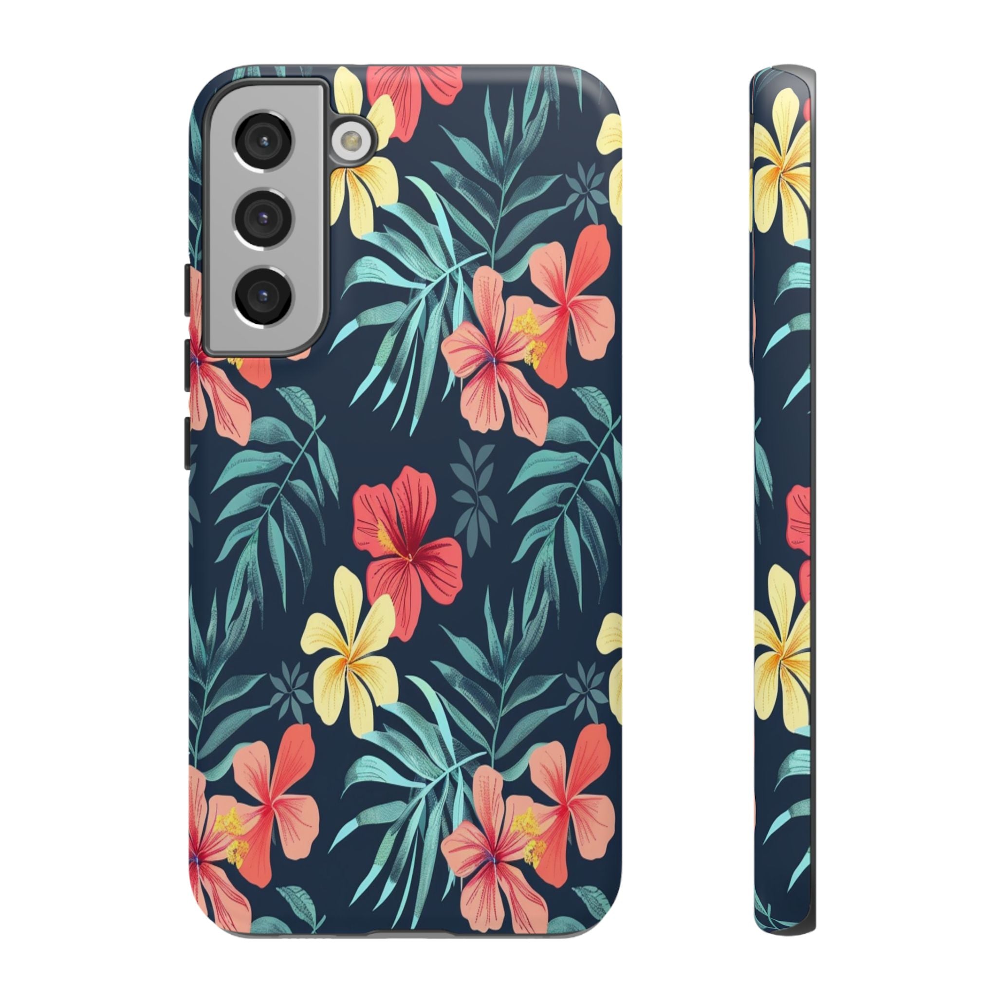 Tropical Hibiscus Navy