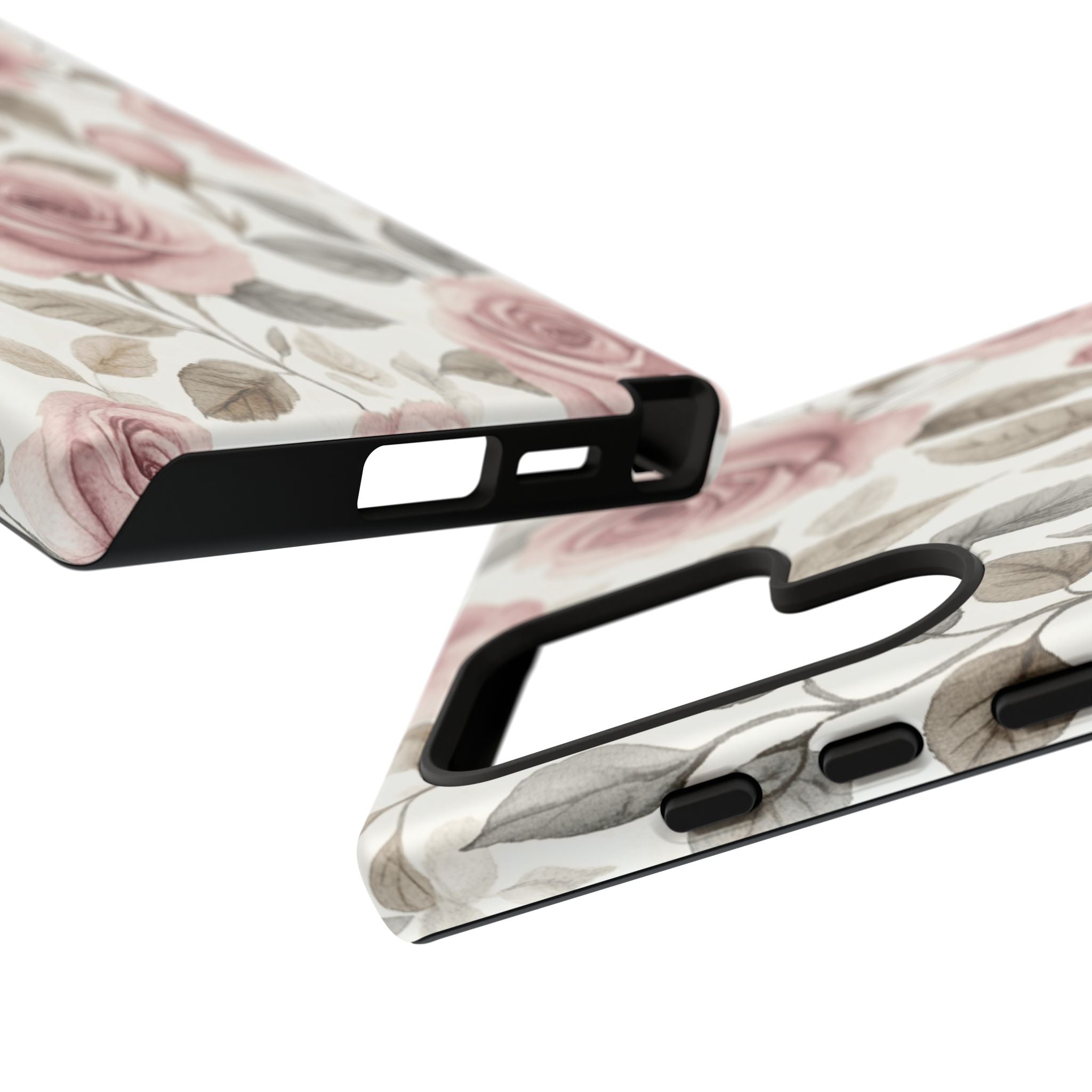 Elegant Watercolor Rose Case