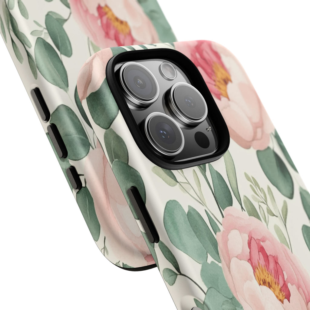 Soft Pink Peonies Case
