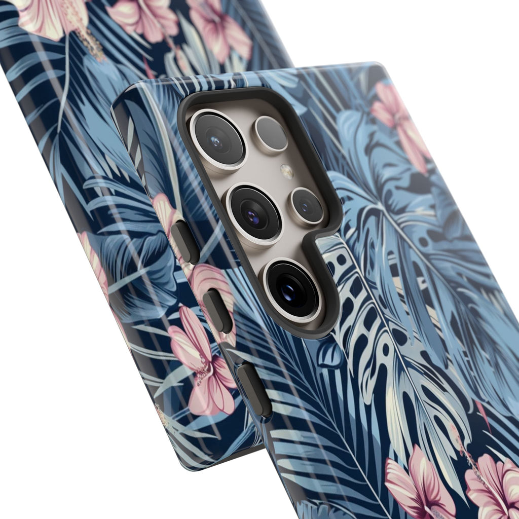 Tropical Hibiscus and Monstera Case