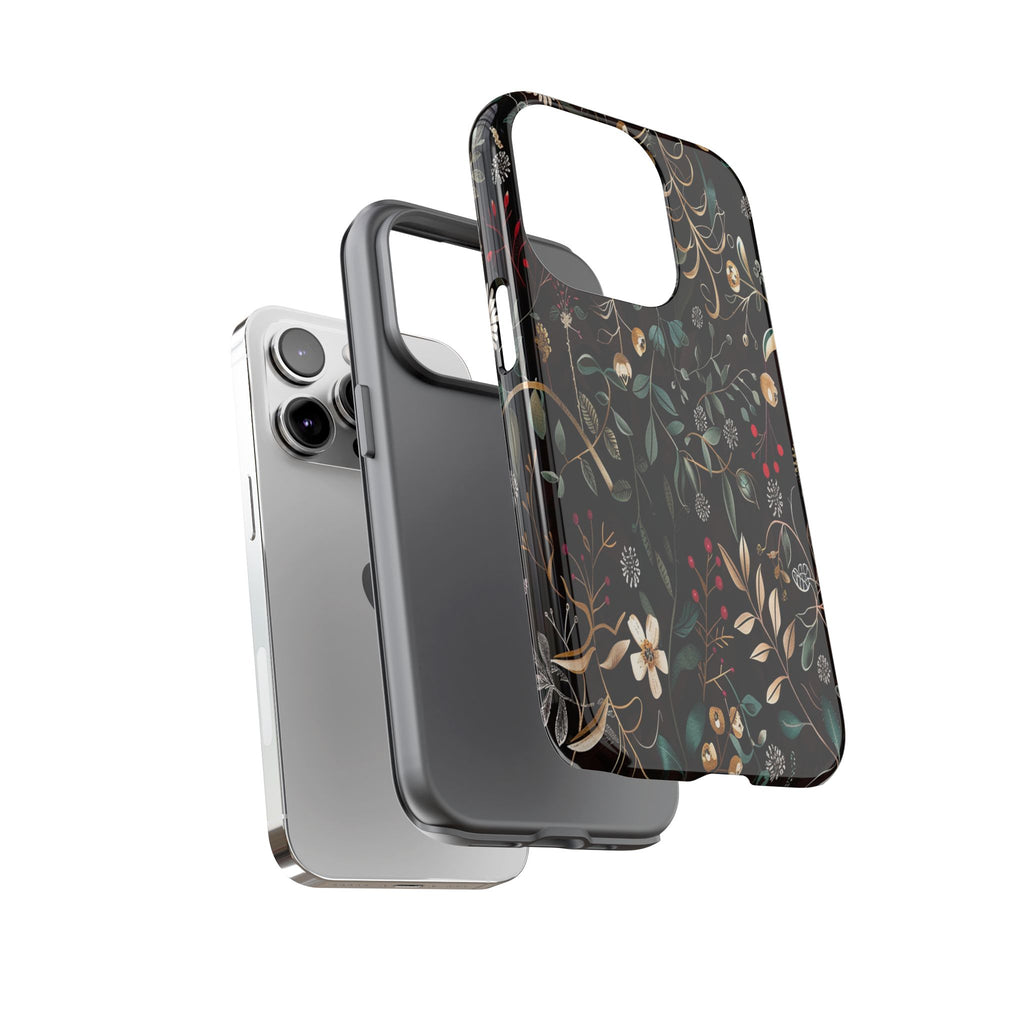 Dark Leafy Case