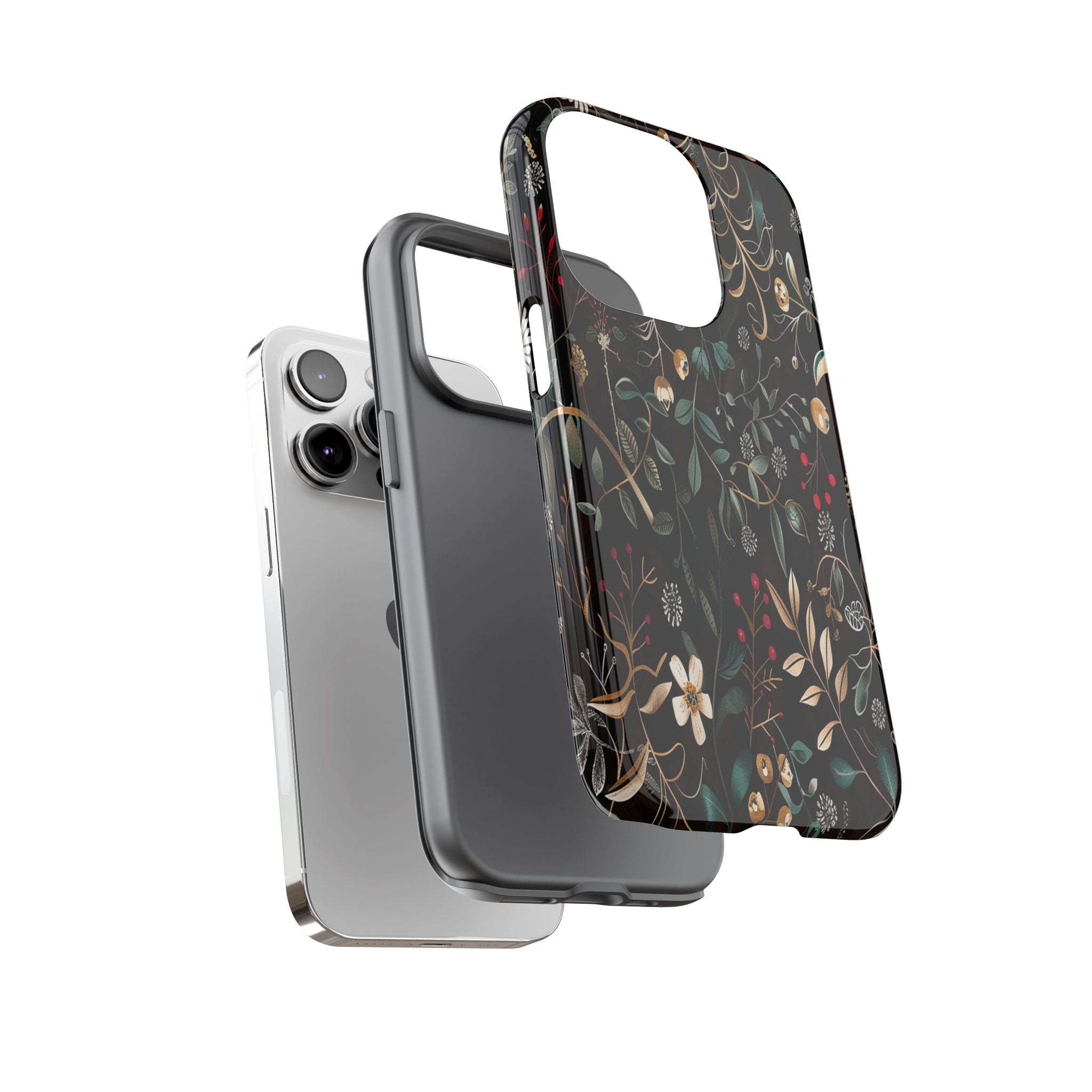 Dark Leafy Case