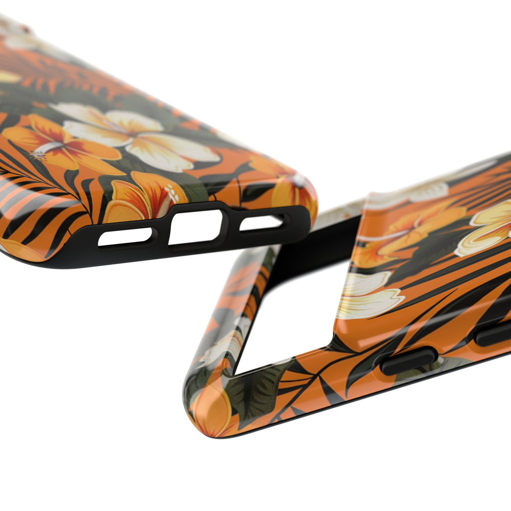 Vibrant Orange Tropical Case