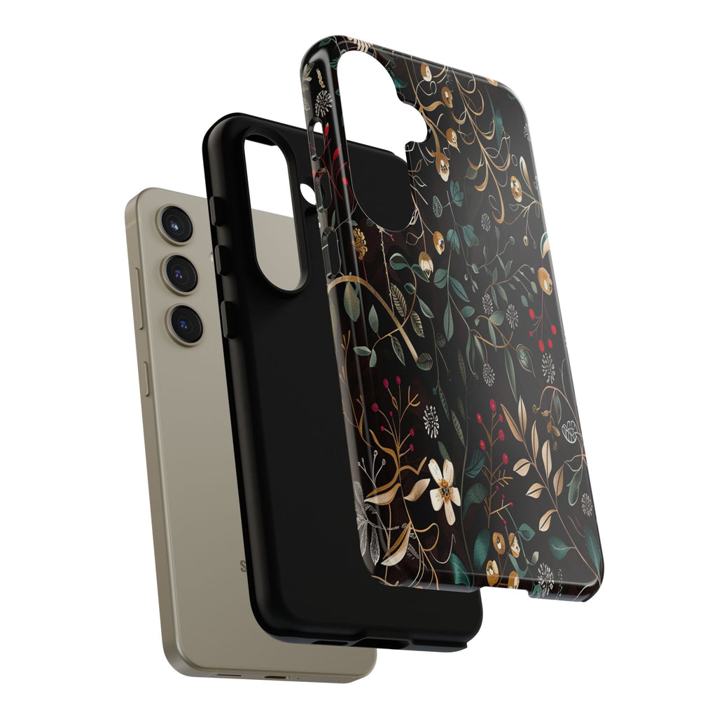Dark Leafy Case