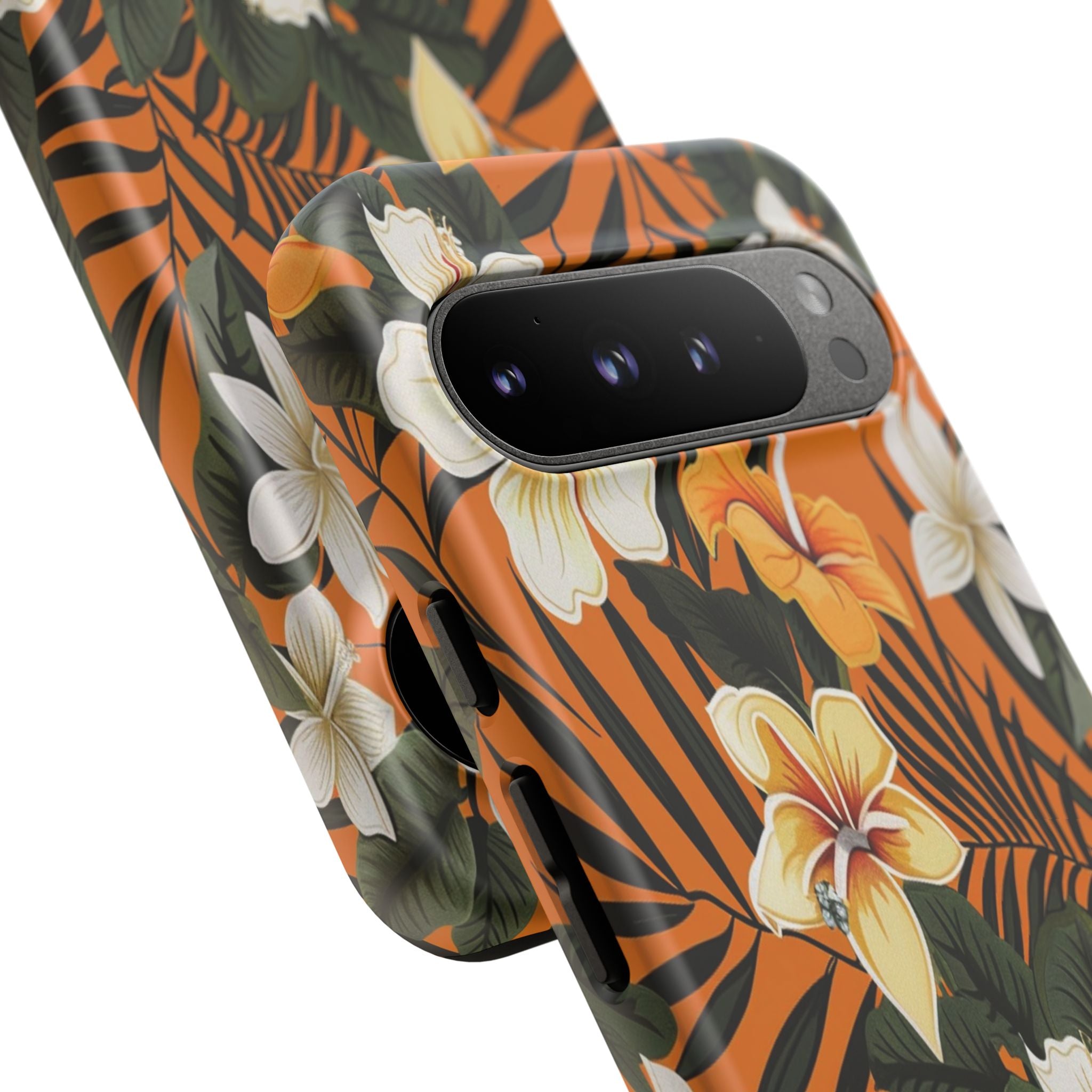 Vibrant Orange Tropical Case