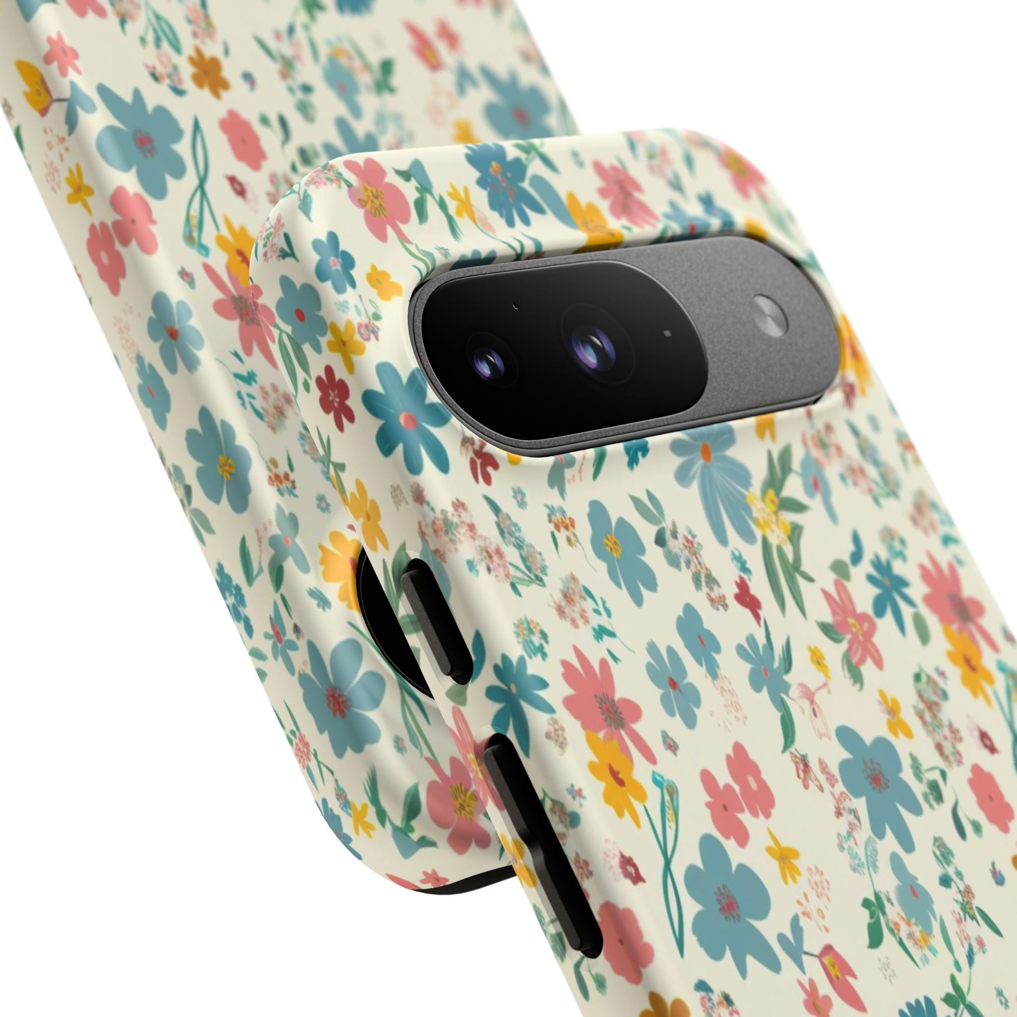 Pastel Yellow Green and Blue Case