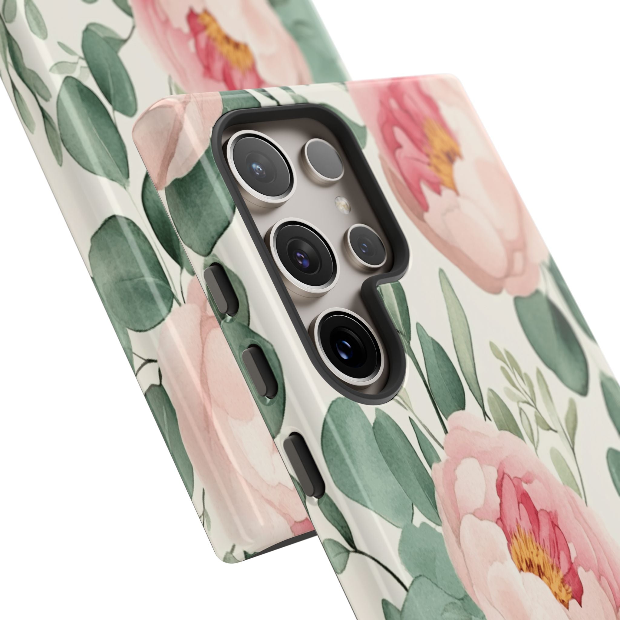 Soft Pink Peonies Case