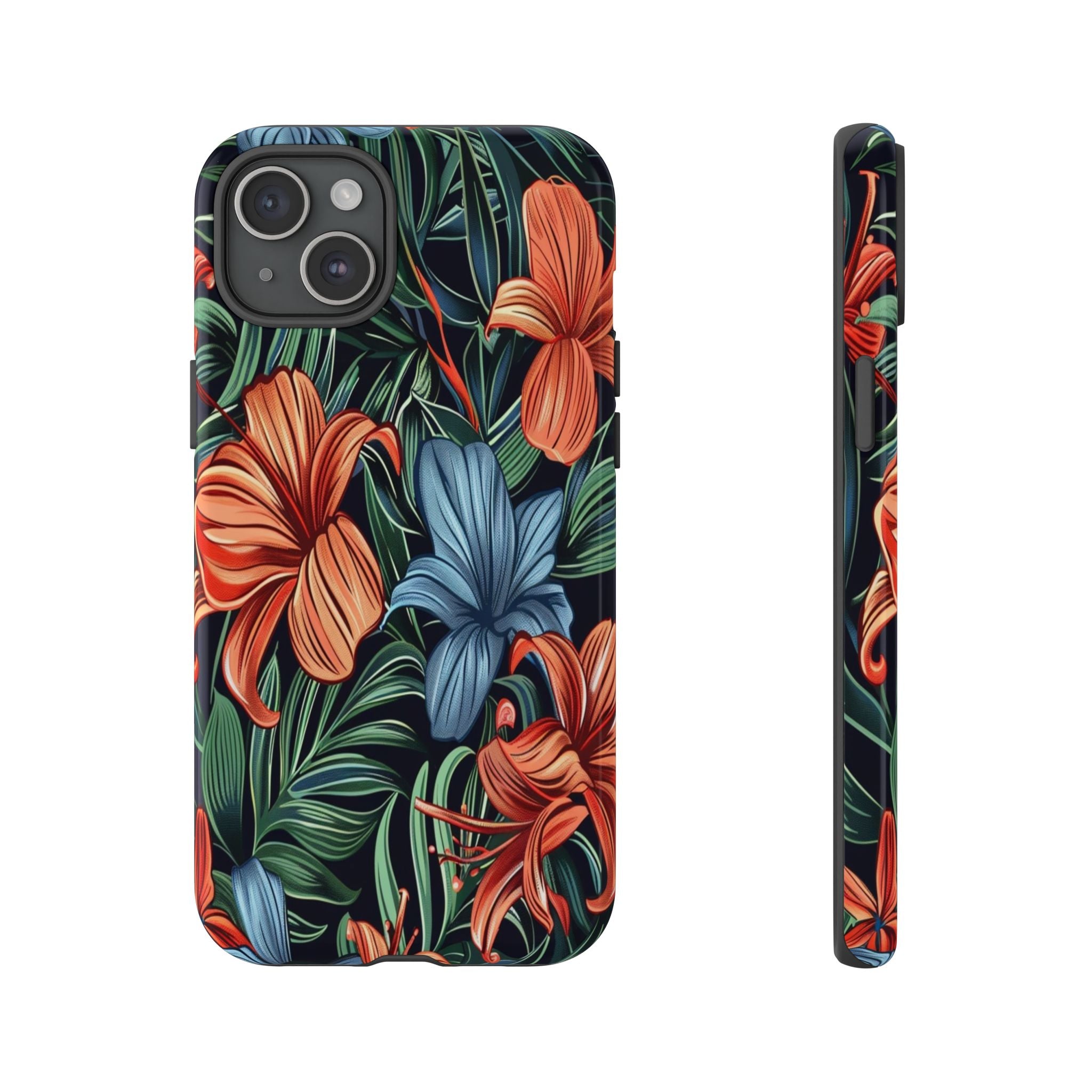 Tropical Red and Blue