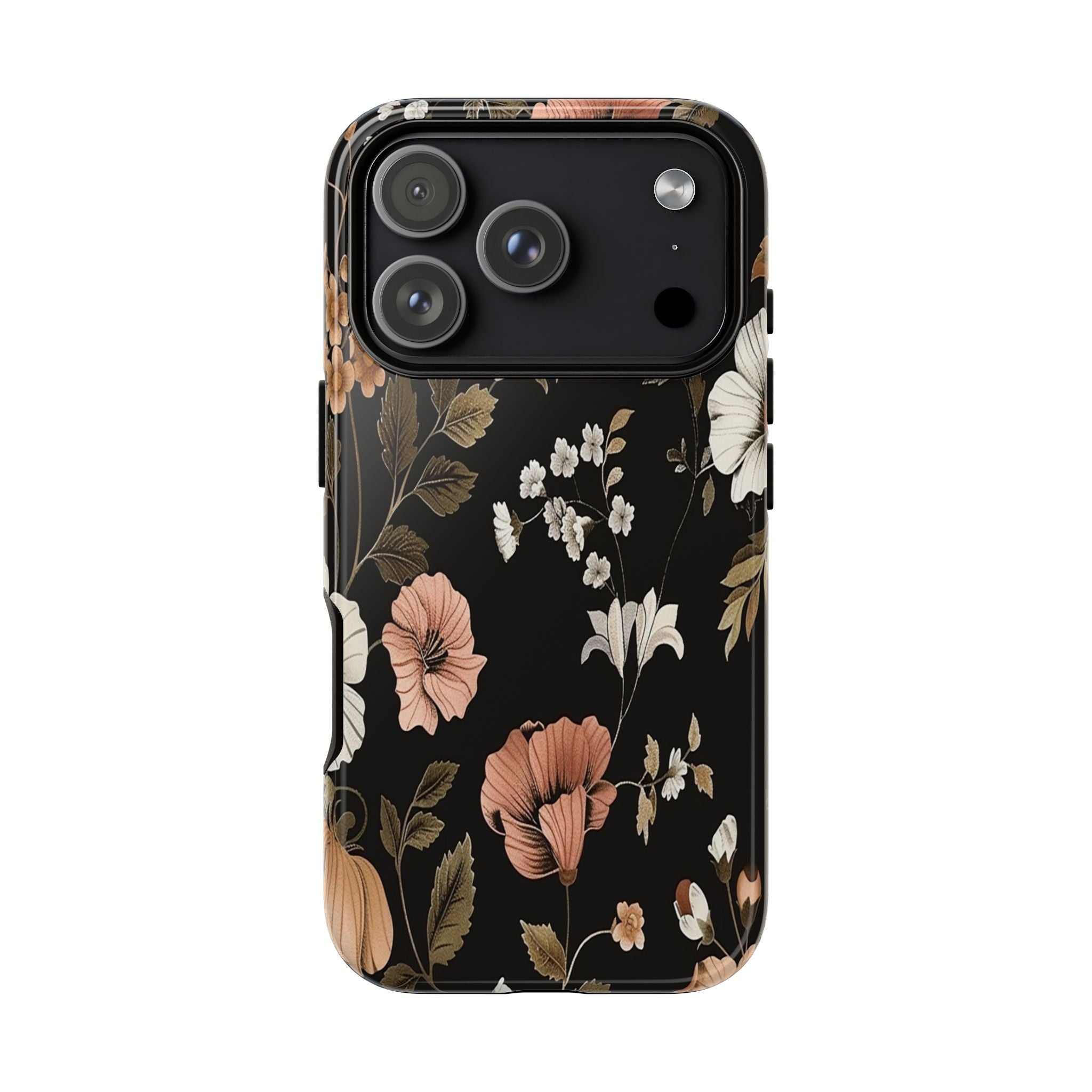 Peachy Cosmos on Black