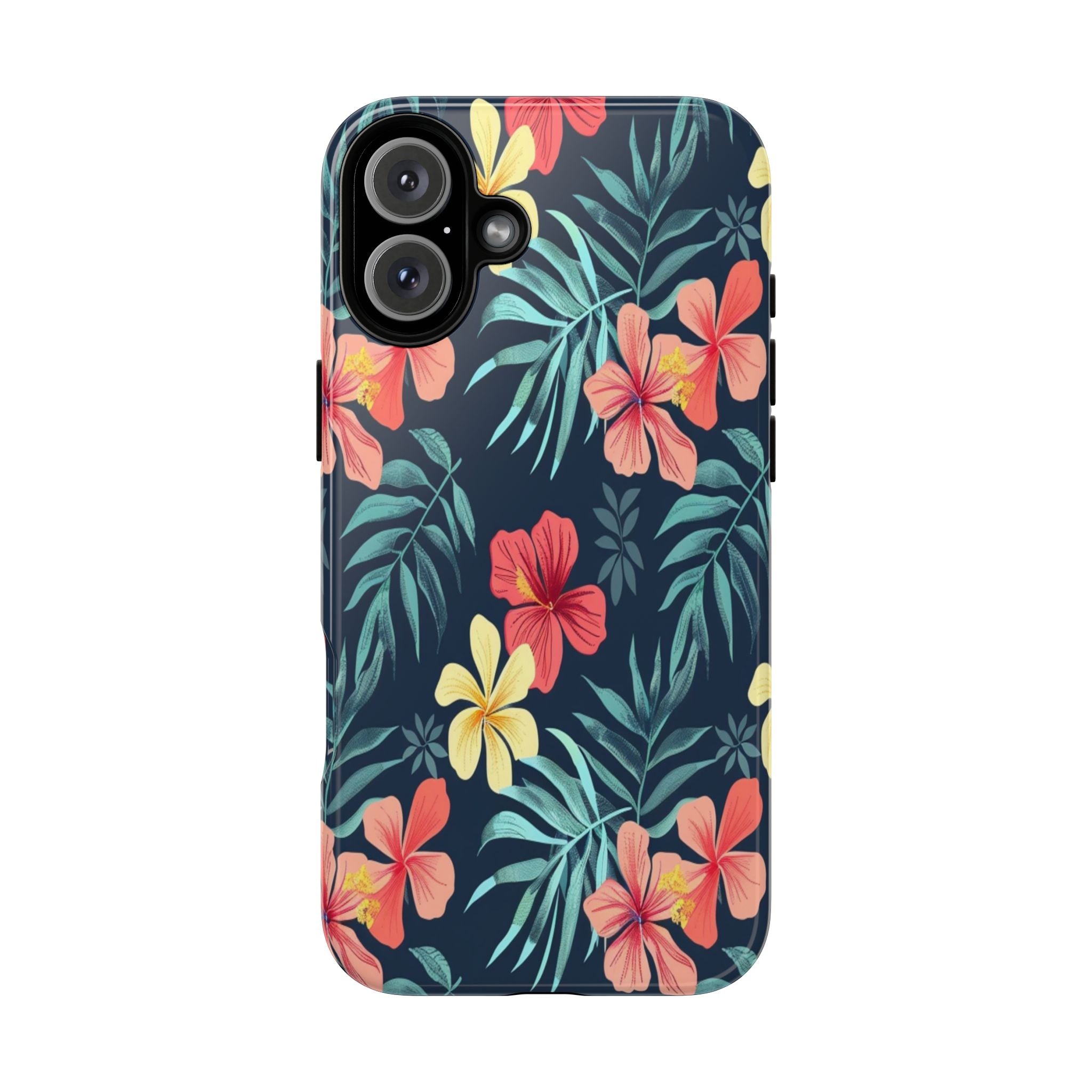 Tropical Hibiscus Navy