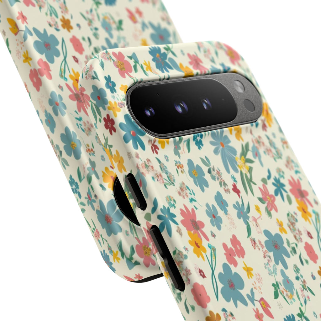 Pastel Yellow Green and Blue Case