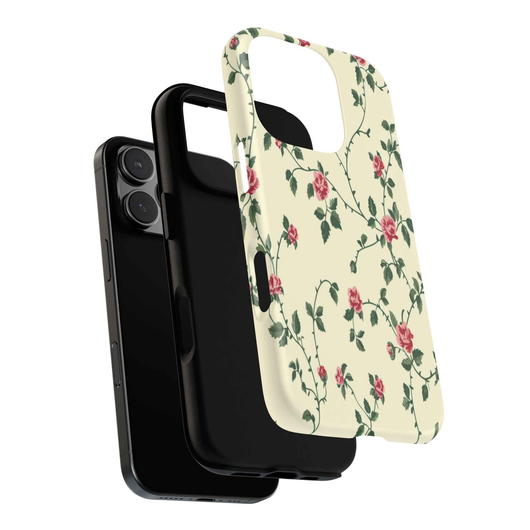 Elegant Pink Victorian Roses Case