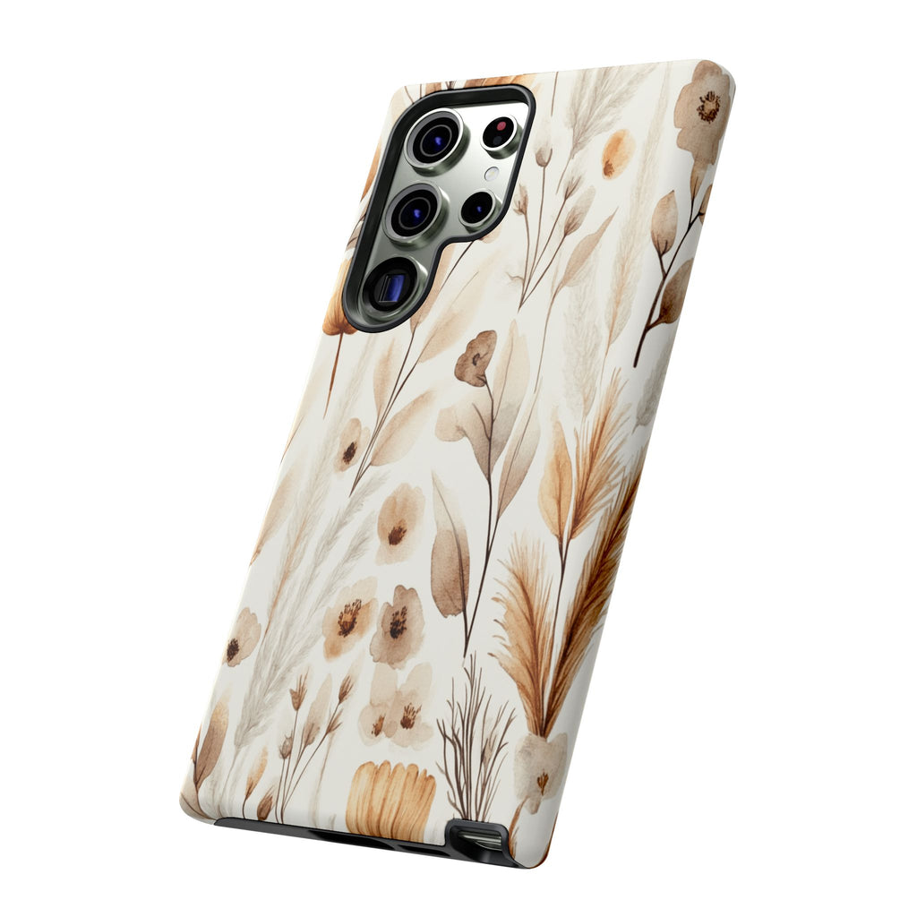 Dried Flowers Watercolor Case