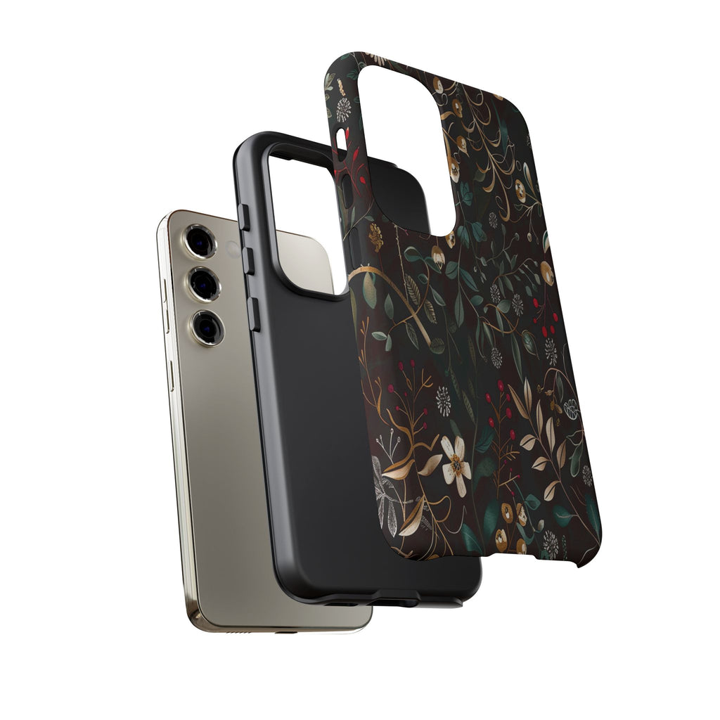 Dark Leafy Case